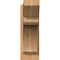 Ekena Millwork Legacy Slat Smooth Outlooker, Western Red Cedar, 7 1/2"W x 22"D x 22"H OUT08X22X22LEC06SWR - alternate 4